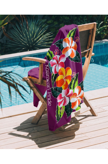 Personalized Hand Painted Rayon Sarong